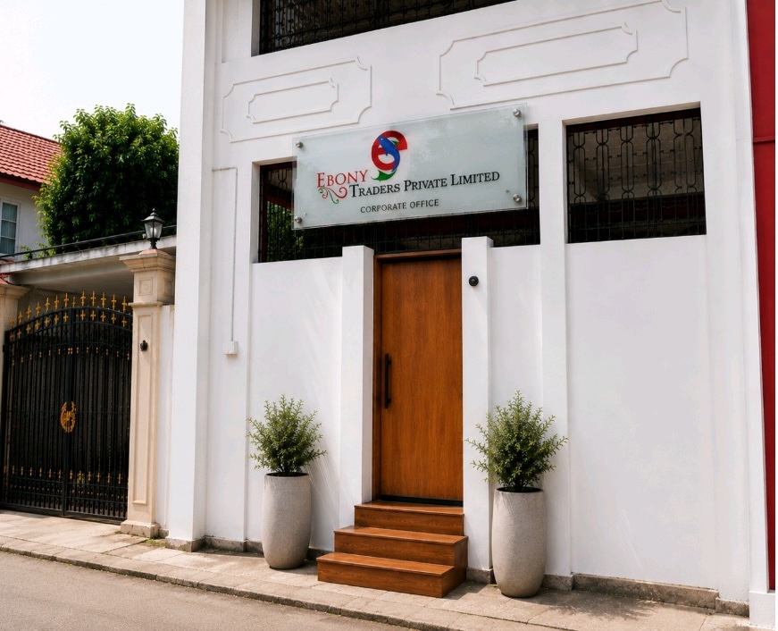 Ebony Traders Private Limited corporate office entrance in Colombo, Sri Lanka